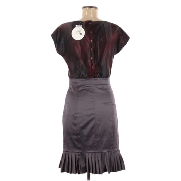 BCBGeneration Black and Gray Midi Dress - Picture 2 of 3